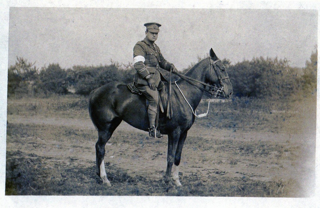 Fisher Raymond Wadams, on Horse