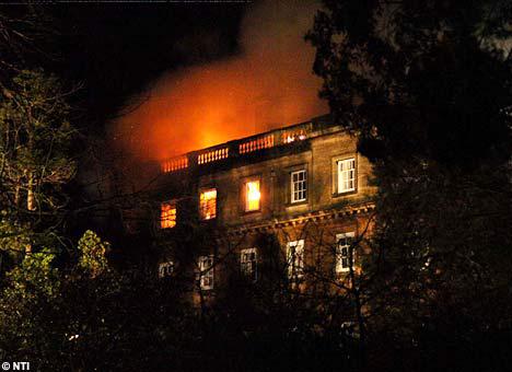 Moreton Hall fire